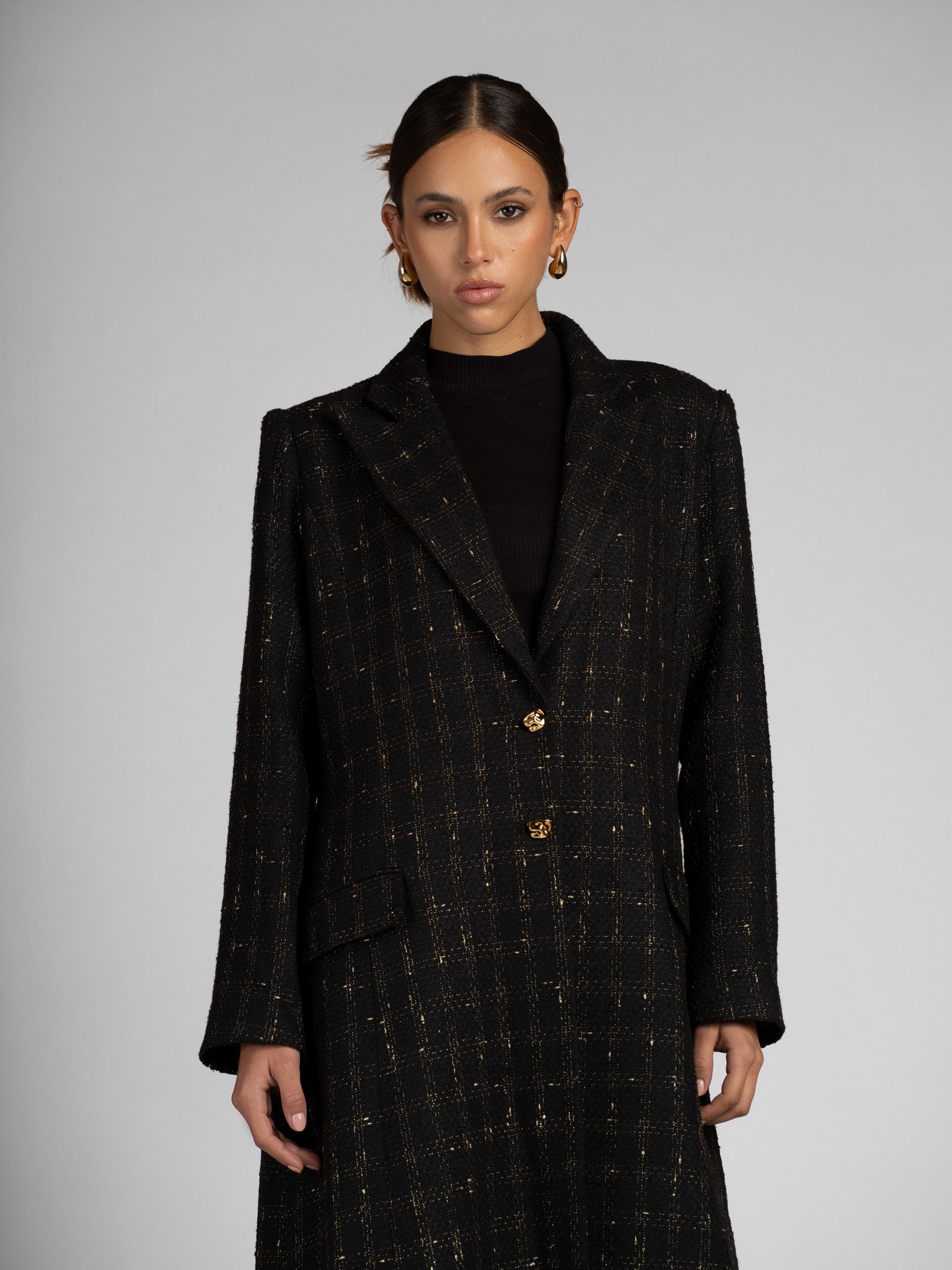 BLACK BLAZER ABAYAH