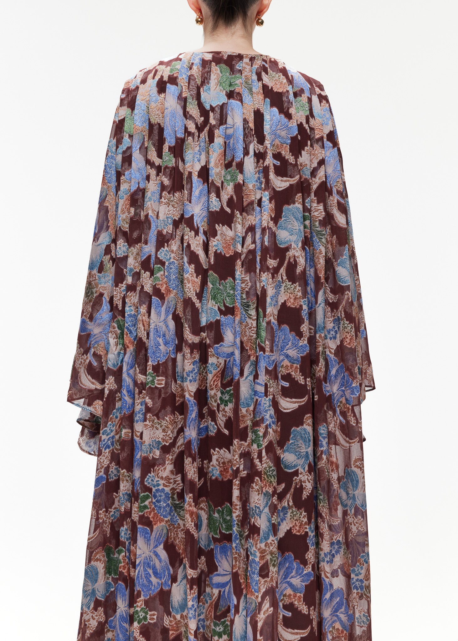 Burgundy Print Tulip