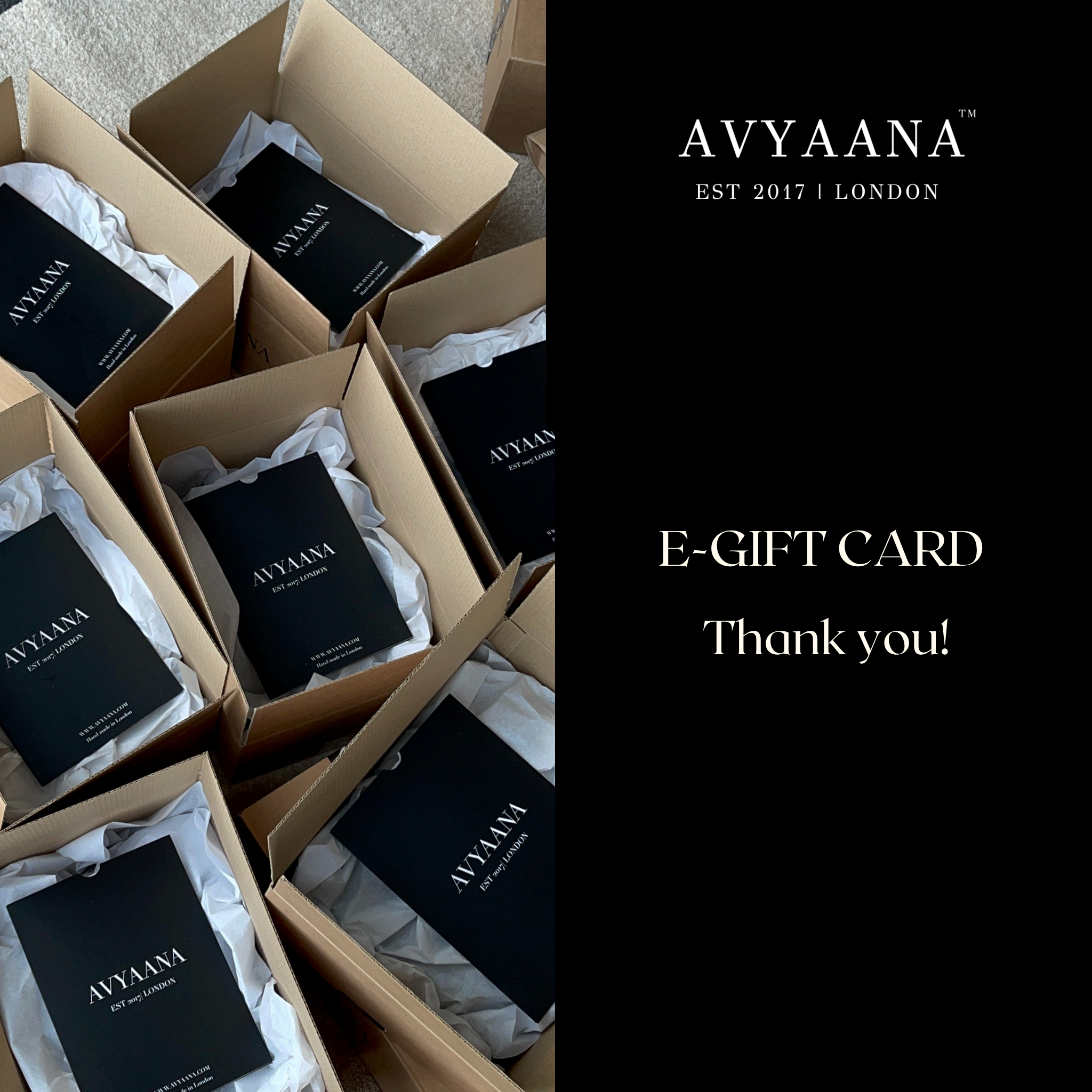 AVYAANA GIFT CARD