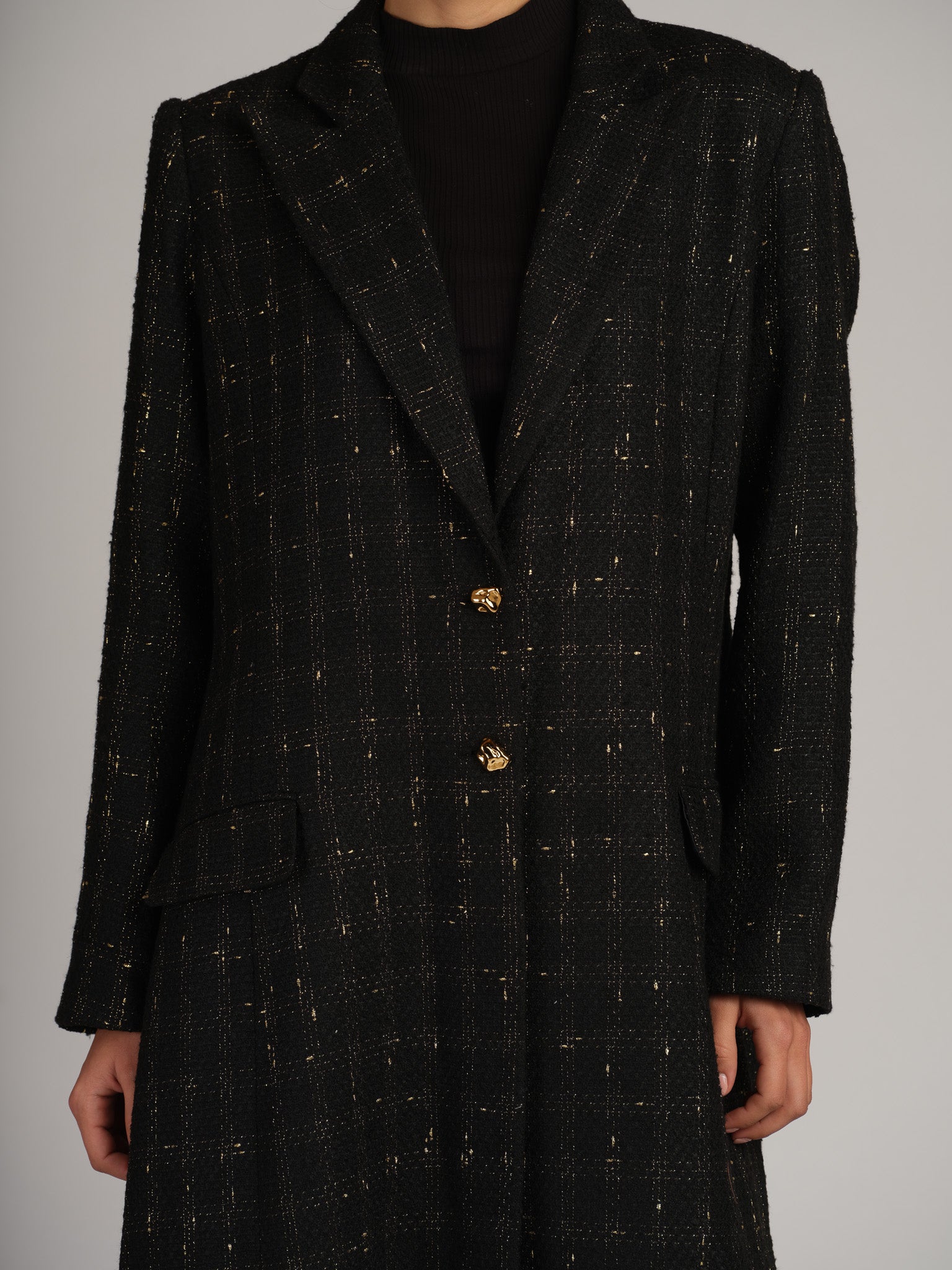 BLACK BLAZER ABAYAH