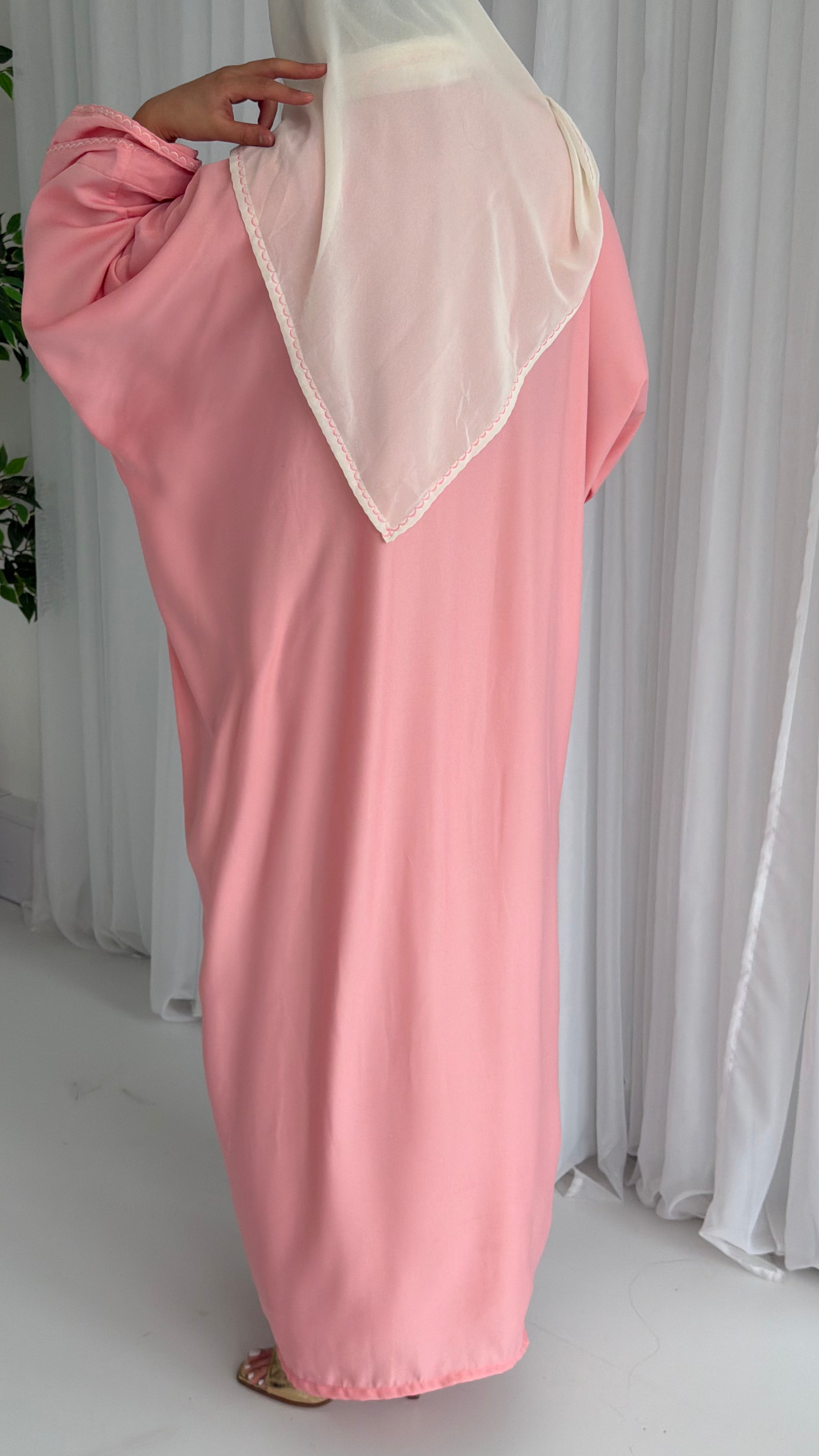 Double Layer Sleeve Abayah
