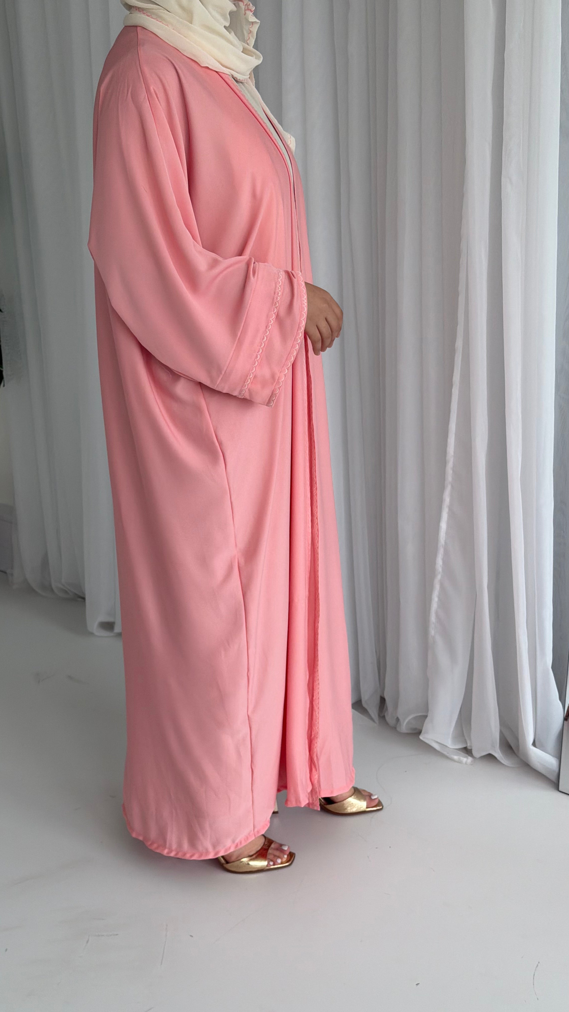 Double Layer Sleeve Abayah