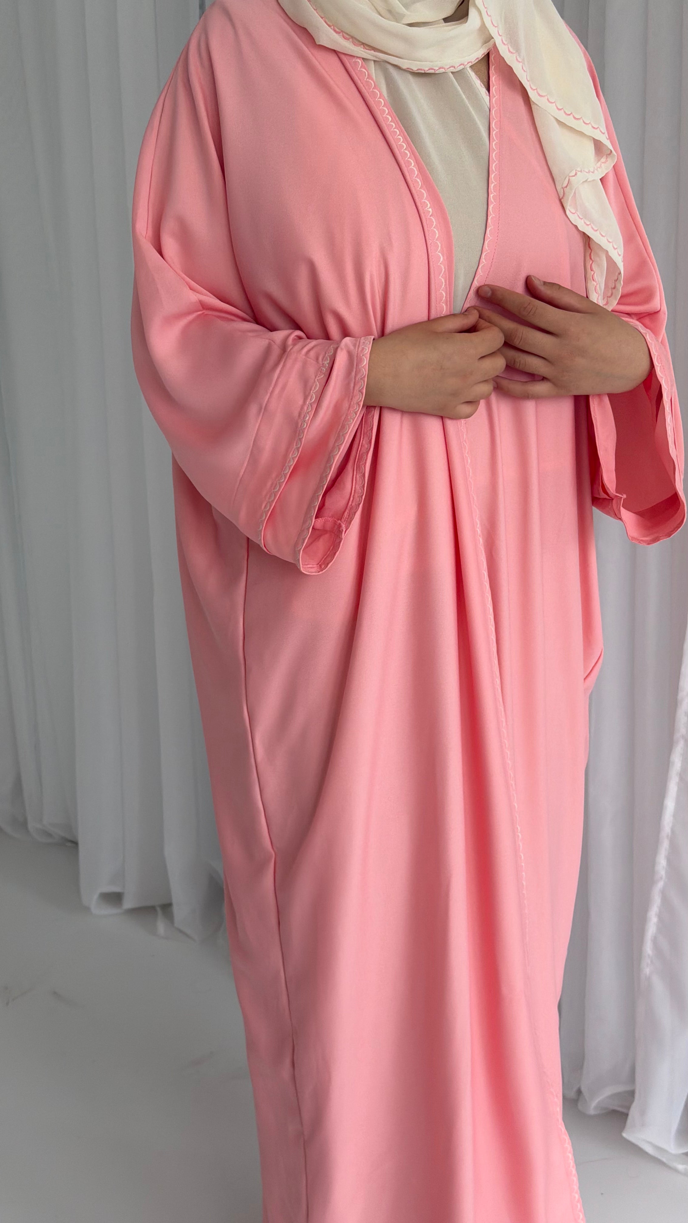 Double Layer Sleeve Abayah
