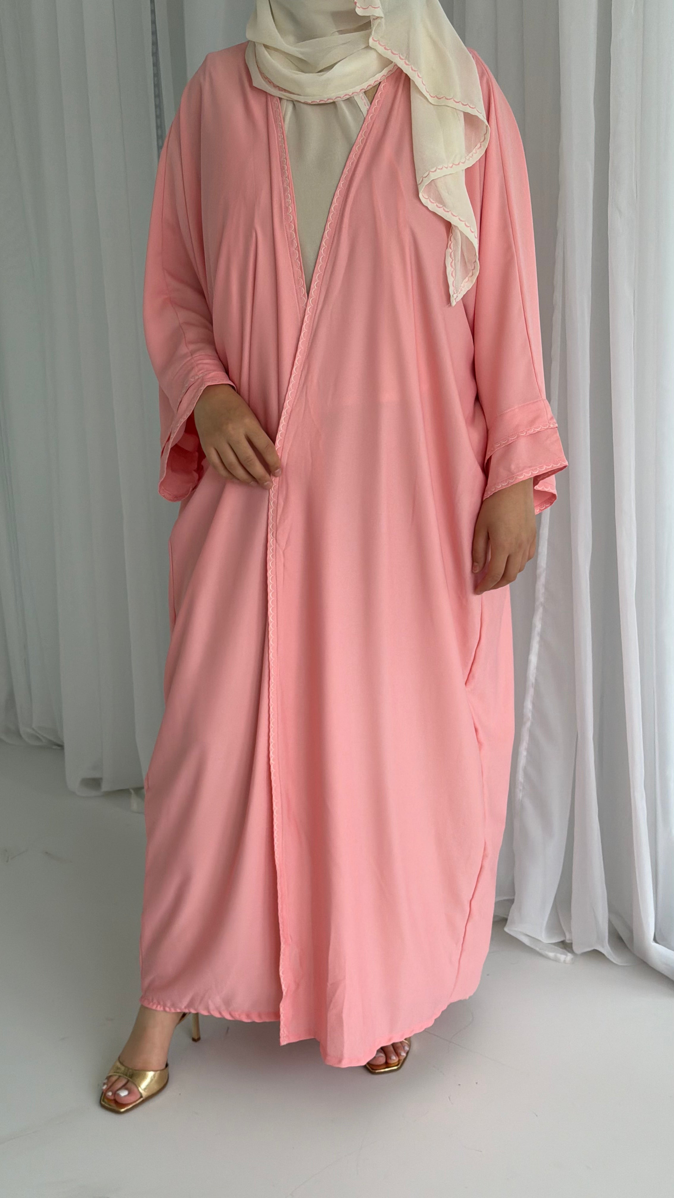 Double Layer Sleeve Abayah