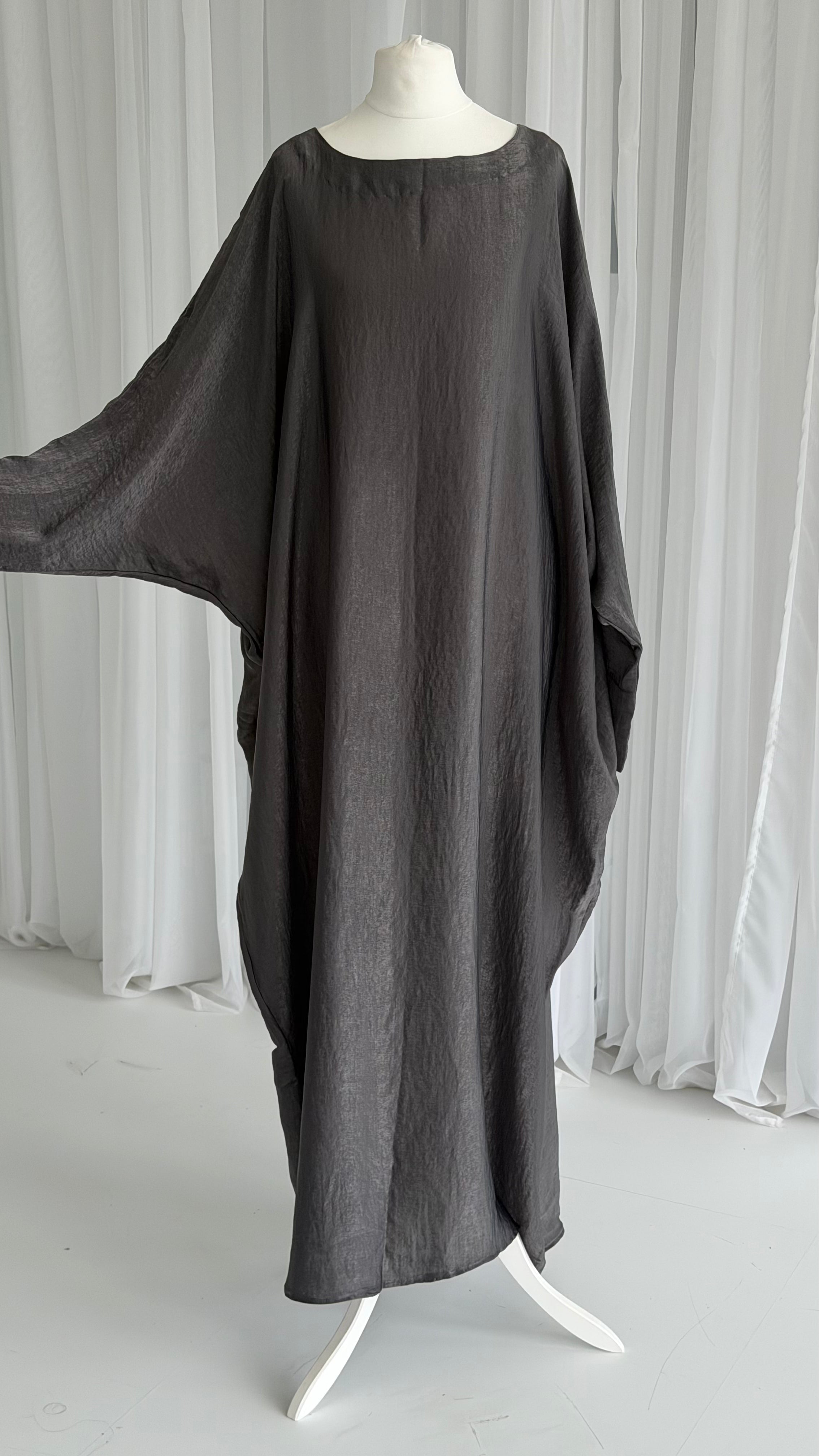 Closed Plain Black Abayah