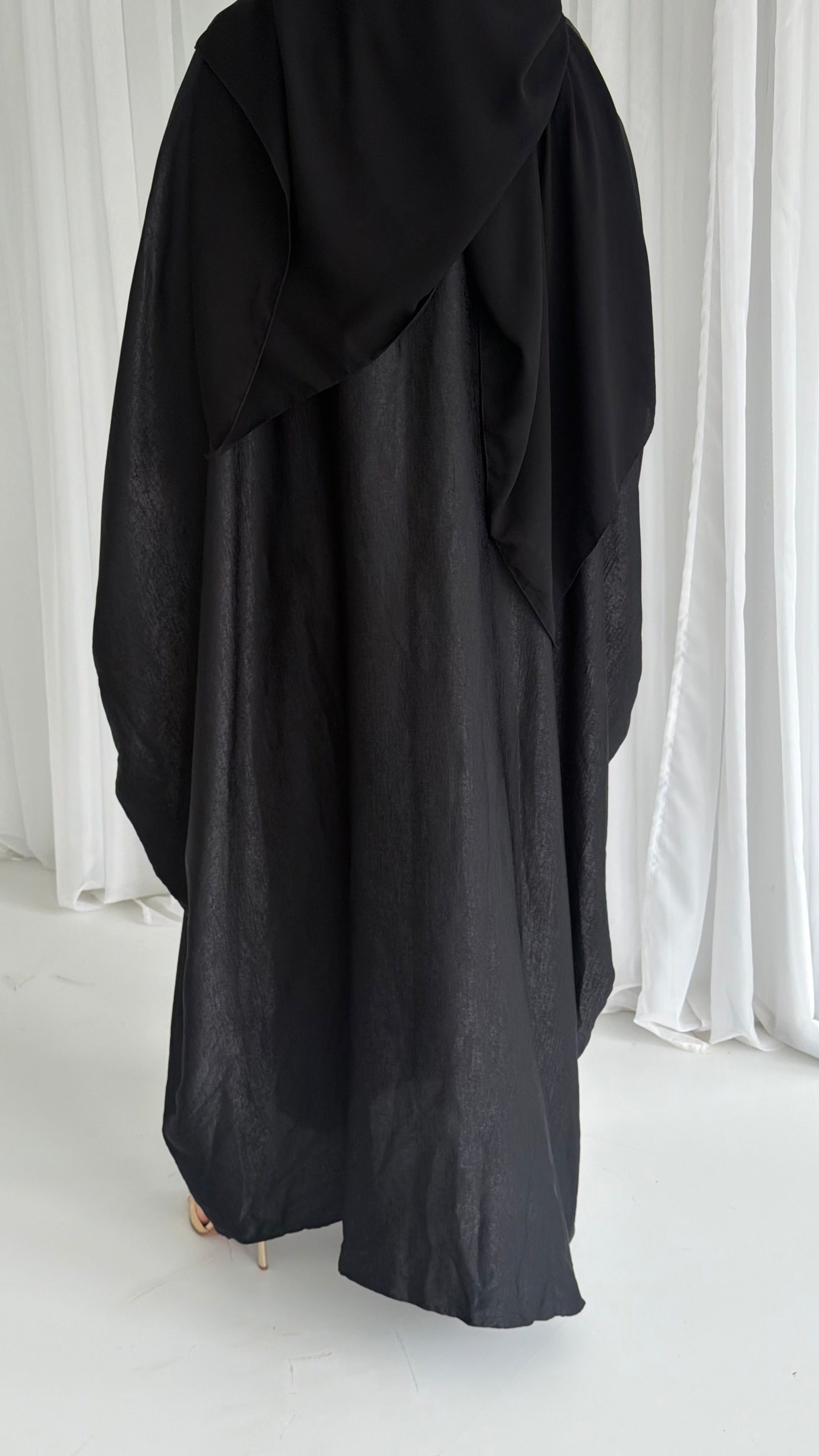 Black Kaftan with Belt