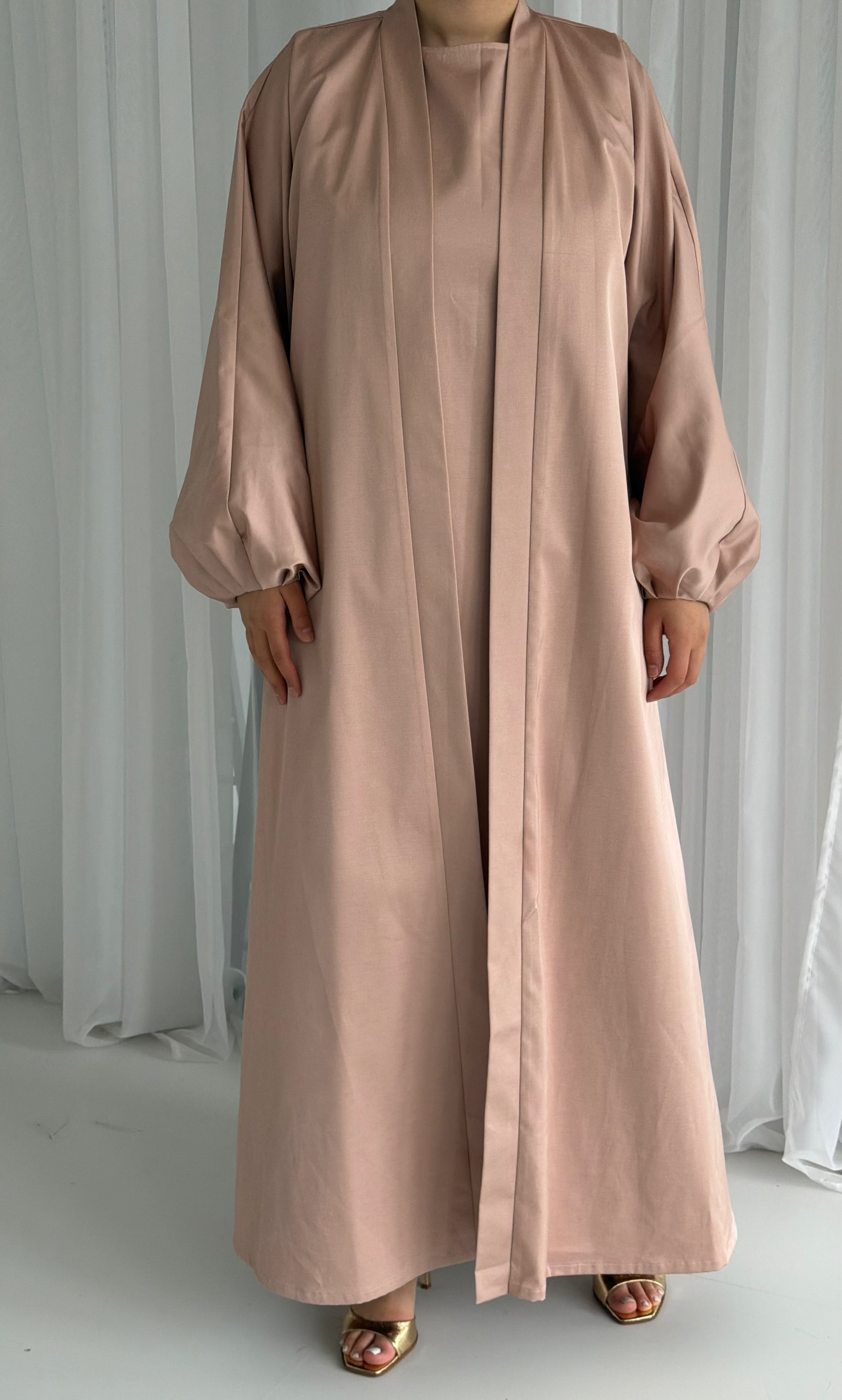 Pink Rawan Abaya