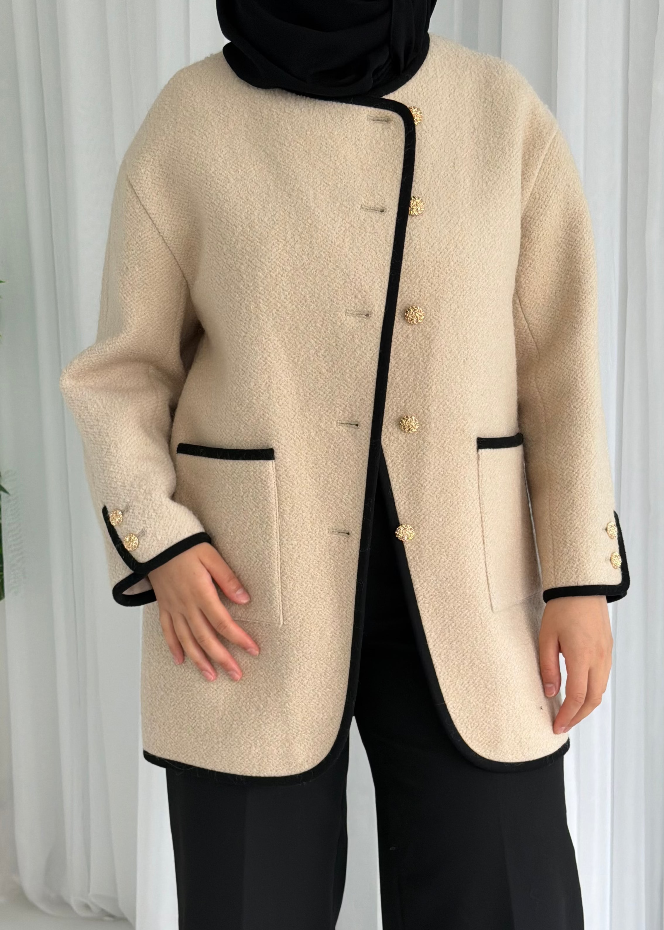 Beige Jacket