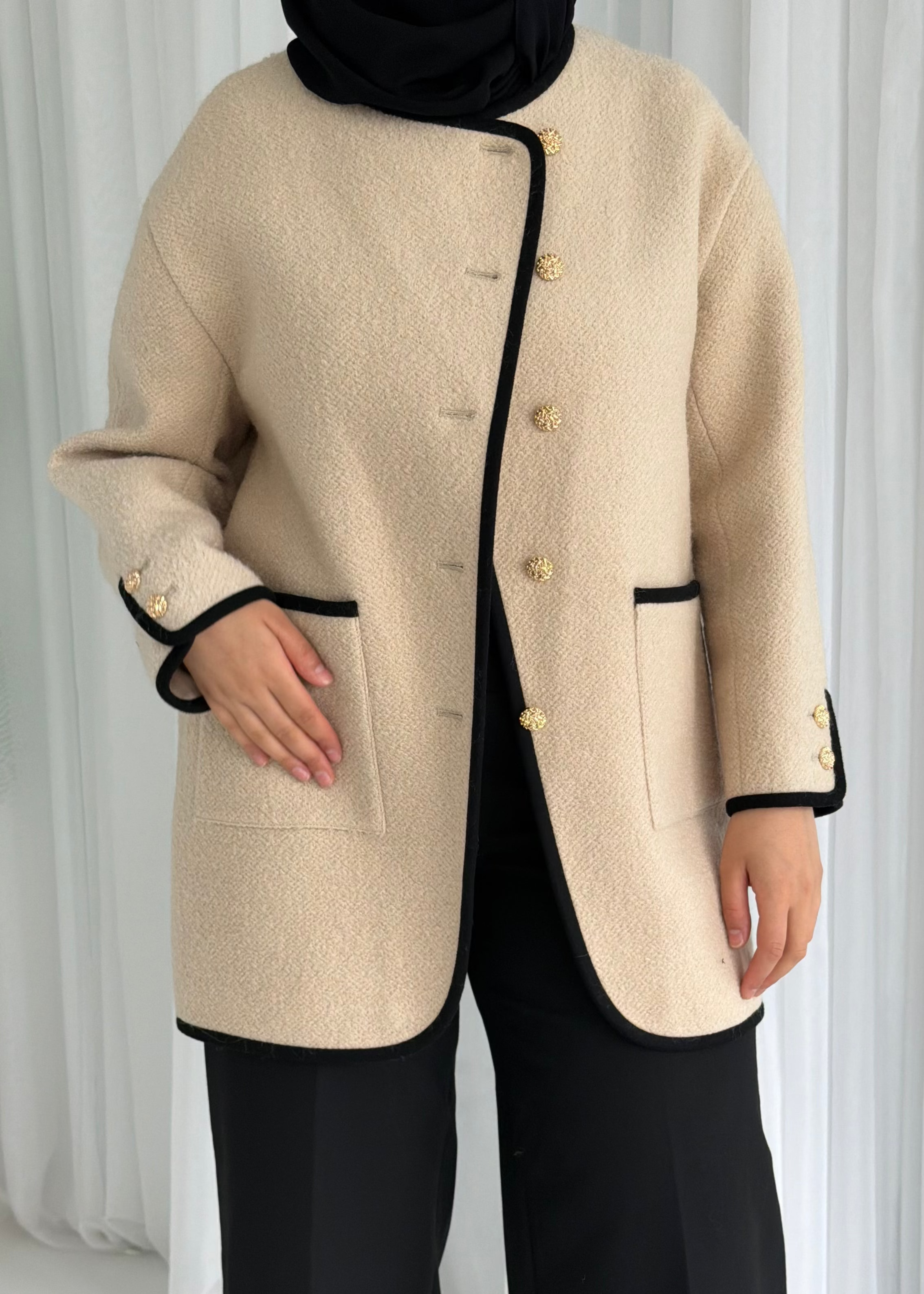 Beige Jacket