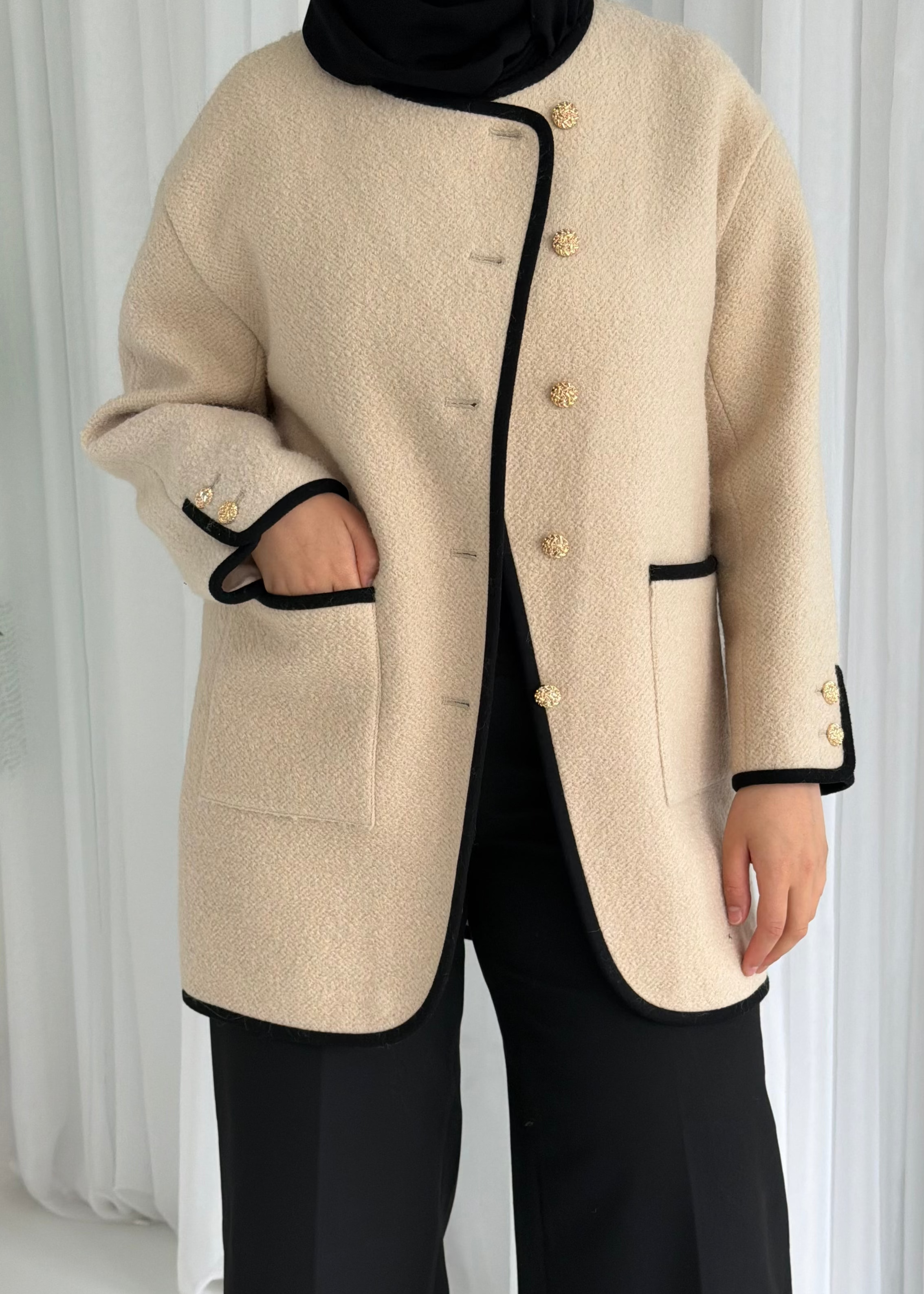 Beige Jacket