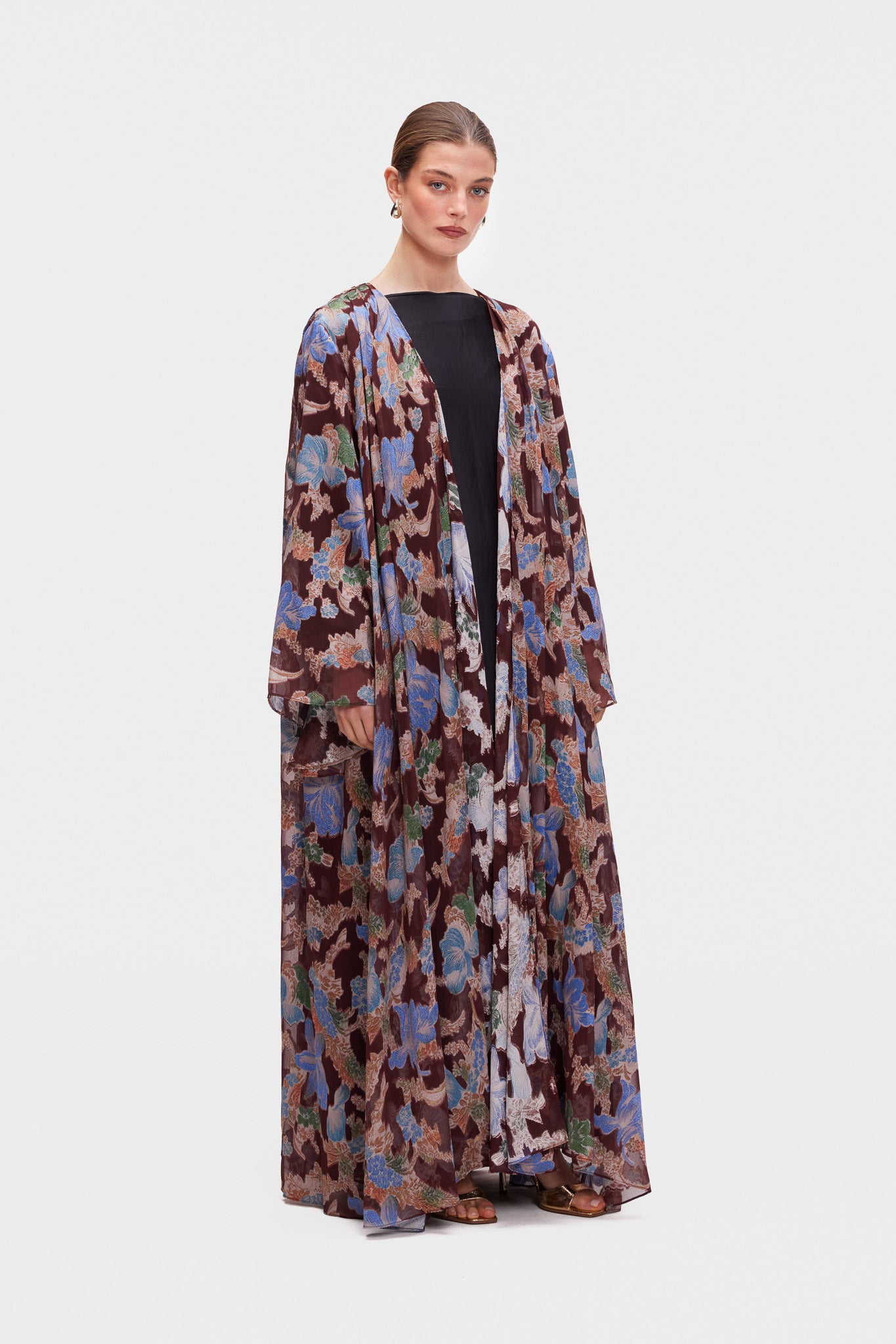 BURGUNDY PRINT TULIP