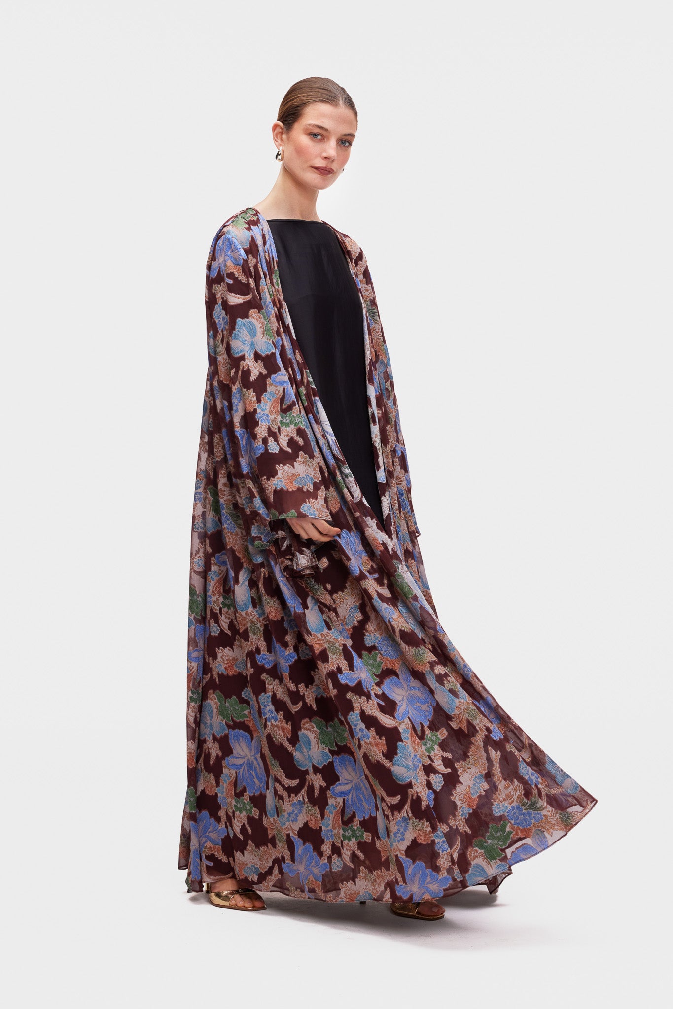 Burgundy Print Tulip