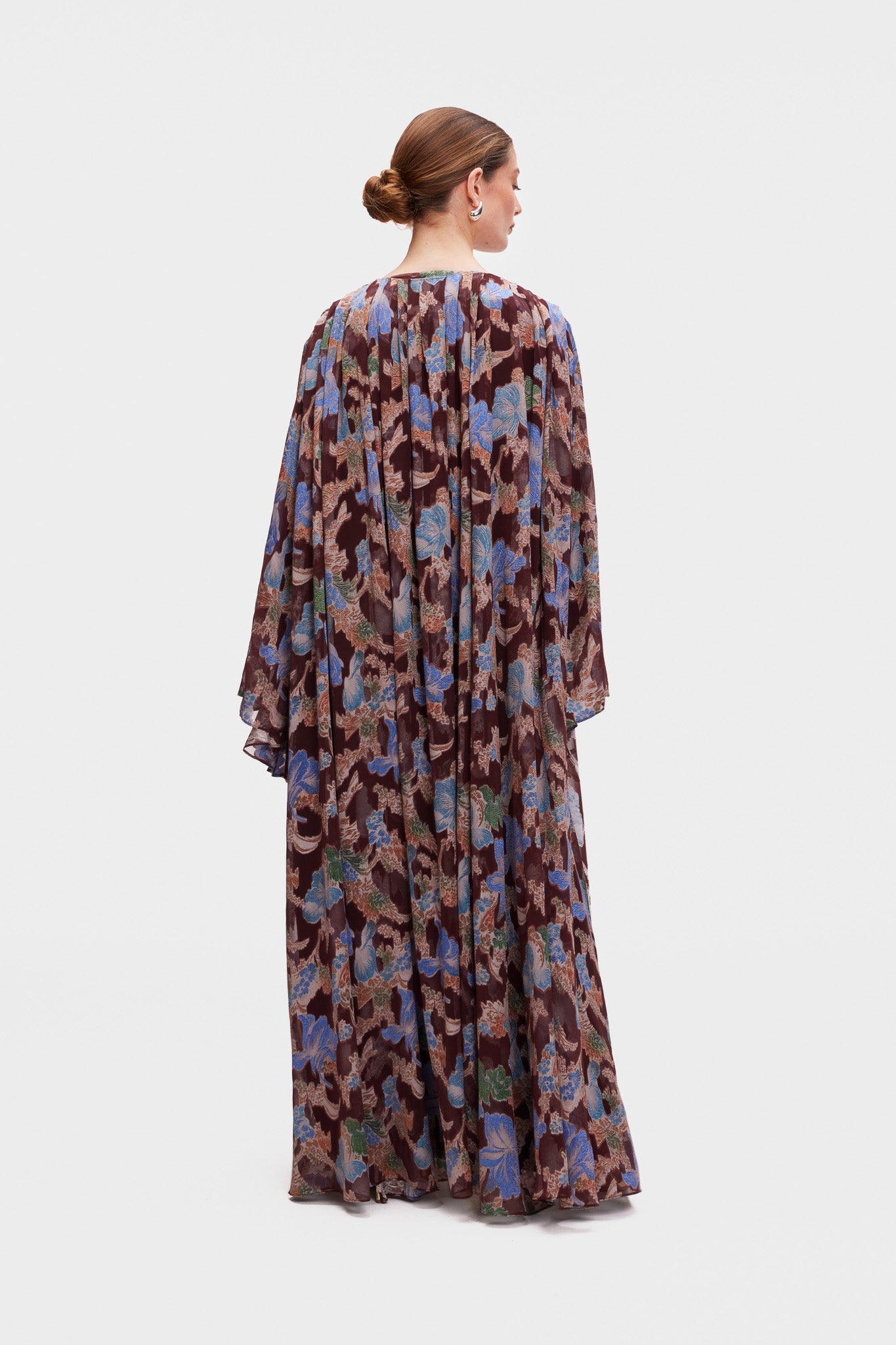 Burgundy Print Tulip