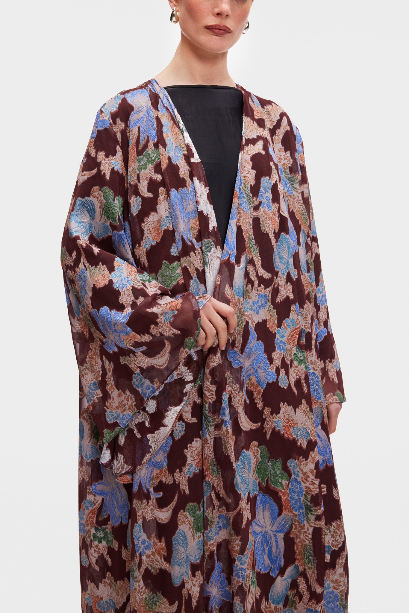 Burgundy Print Tulip