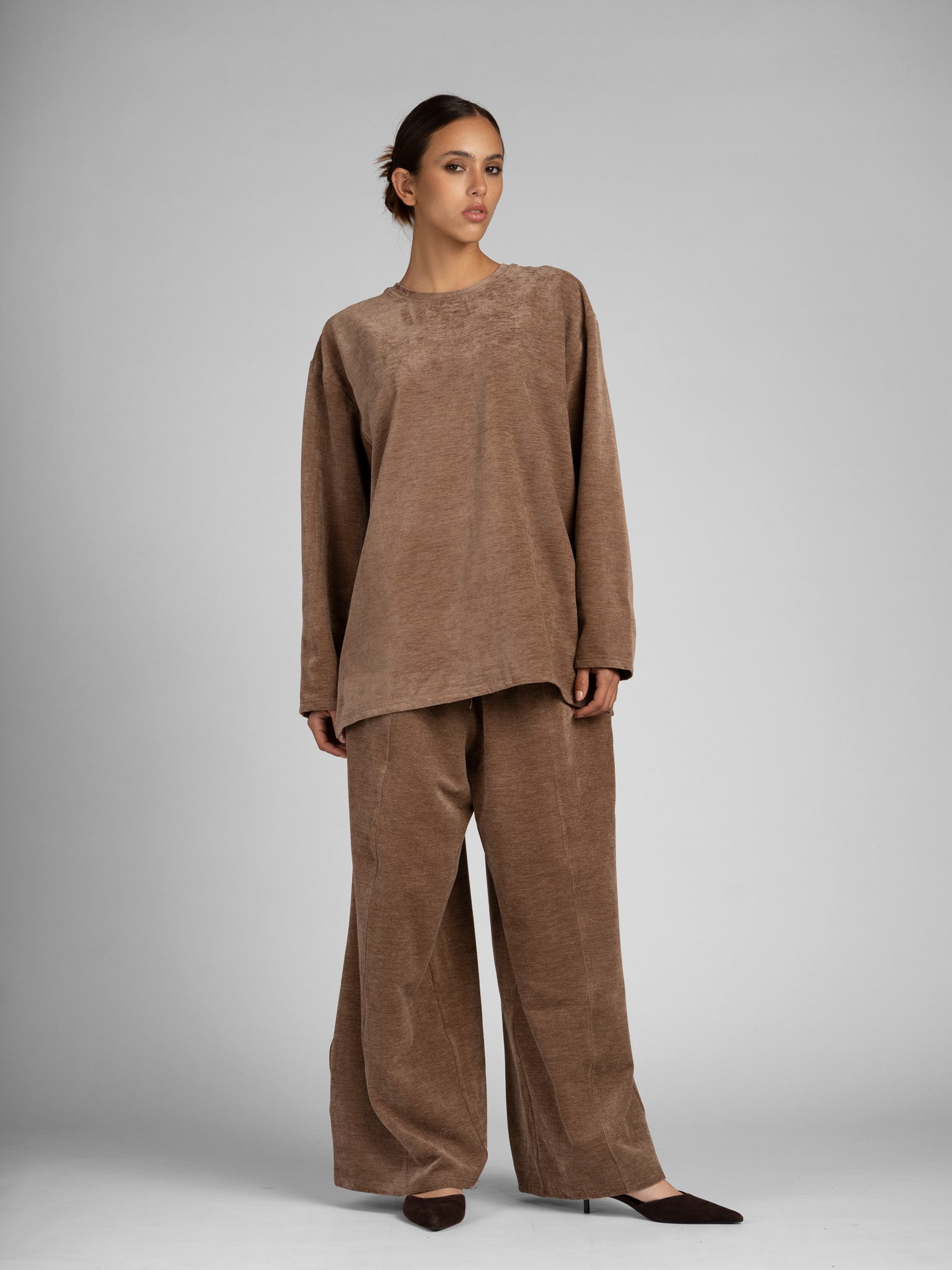 CHAI LATTE CHENILLE CO-ORD