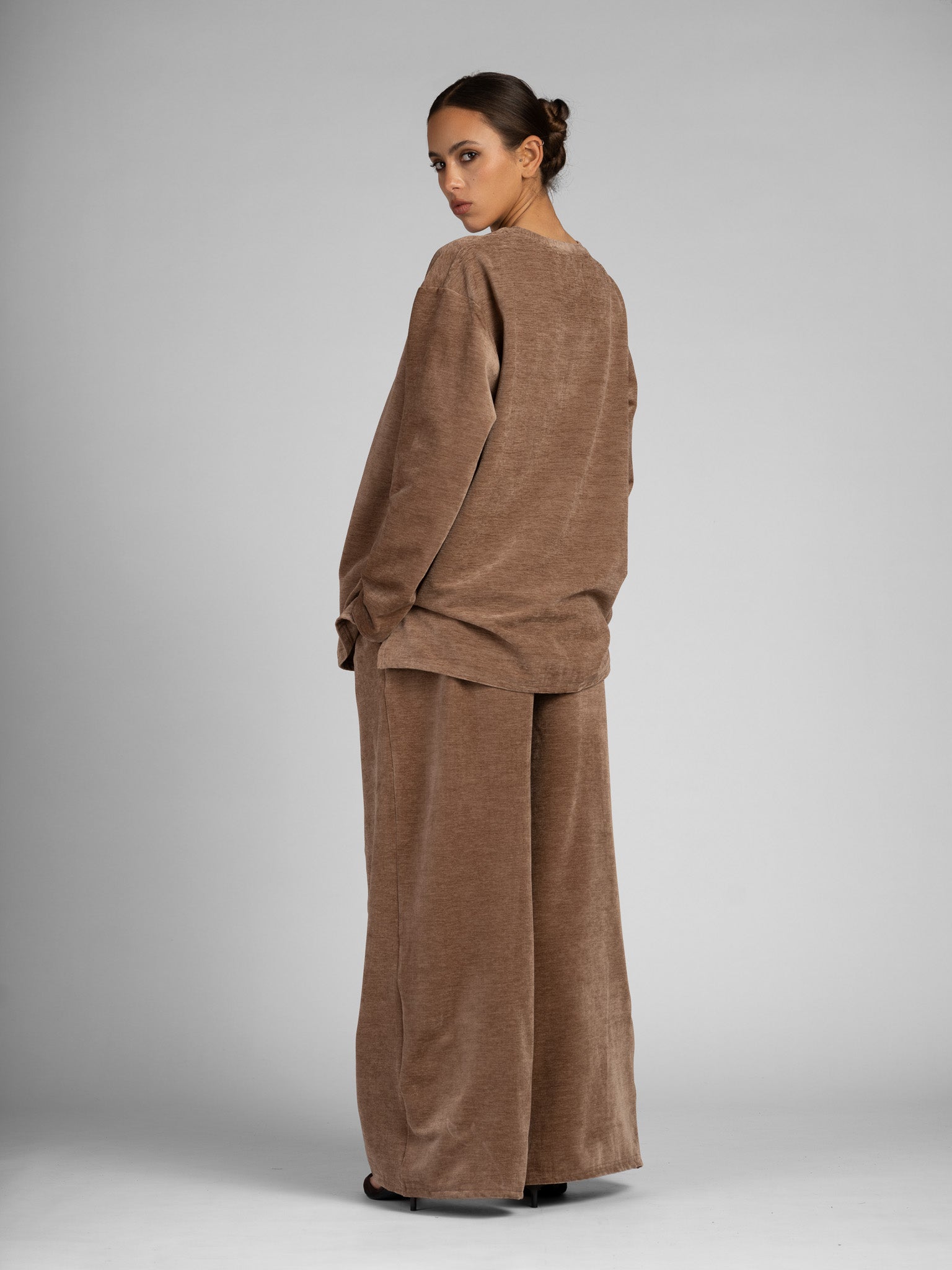 CHAI LATTE CHENILLE CO-ORD