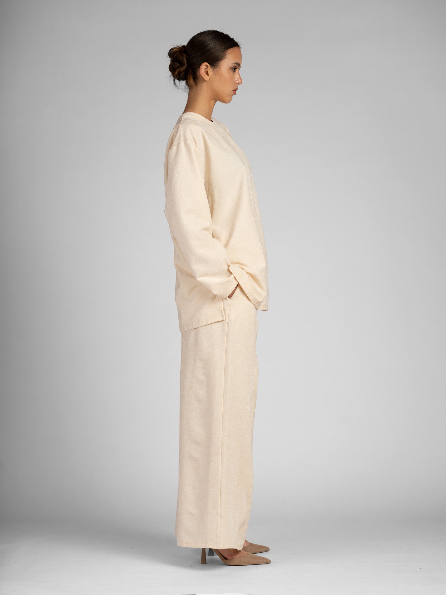 IVORY CHENILLE CO-ORD