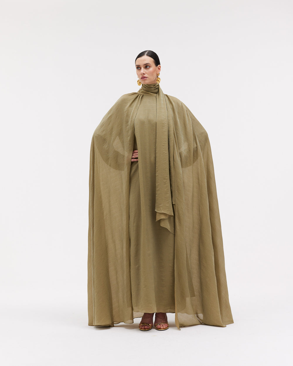 Aayra Cape Dress