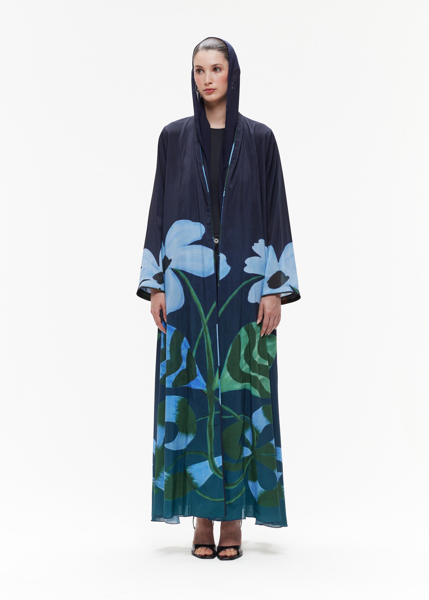 BLUE BLOOM PRINT