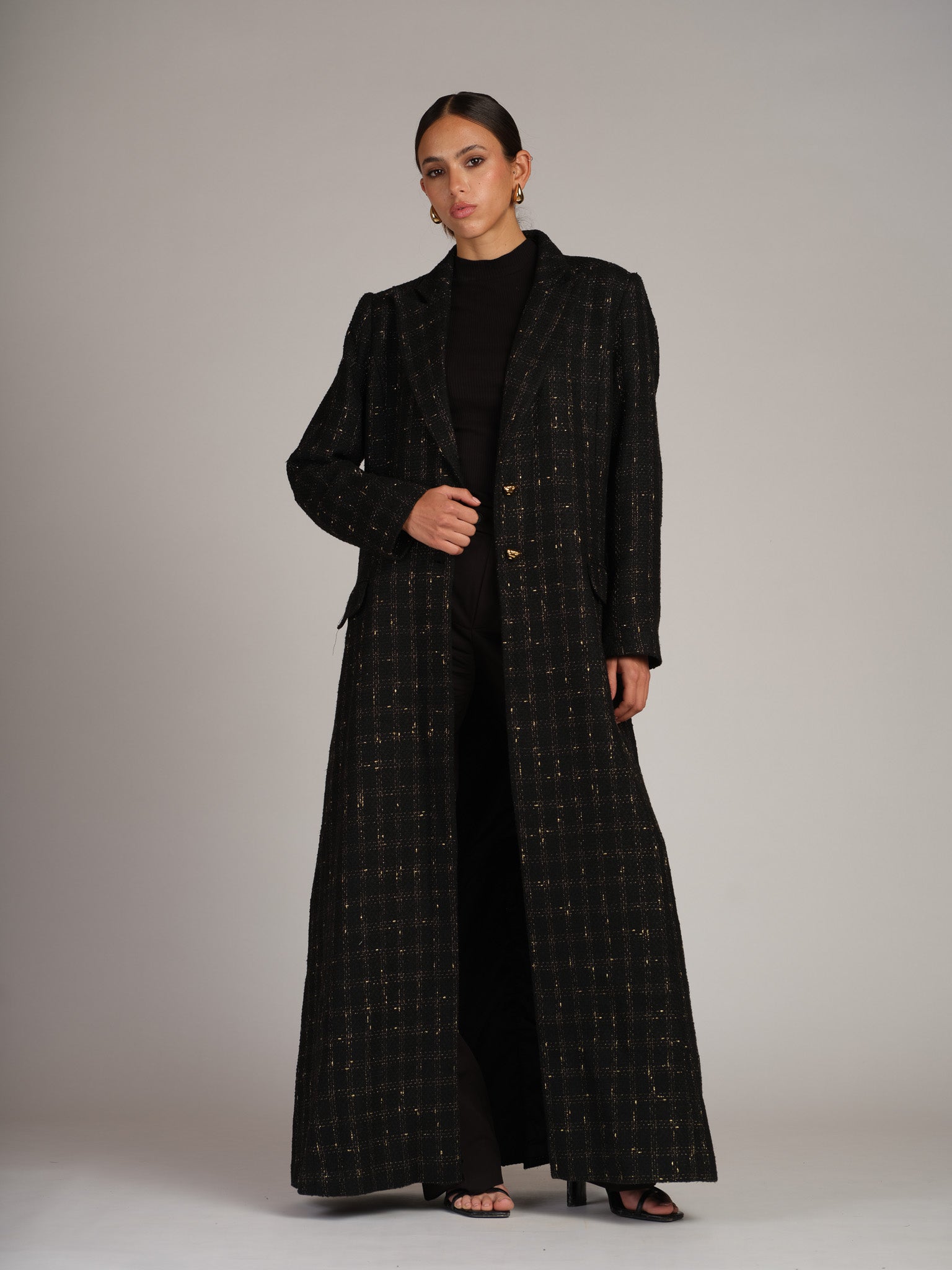 BLACK BLAZER ABAYAH