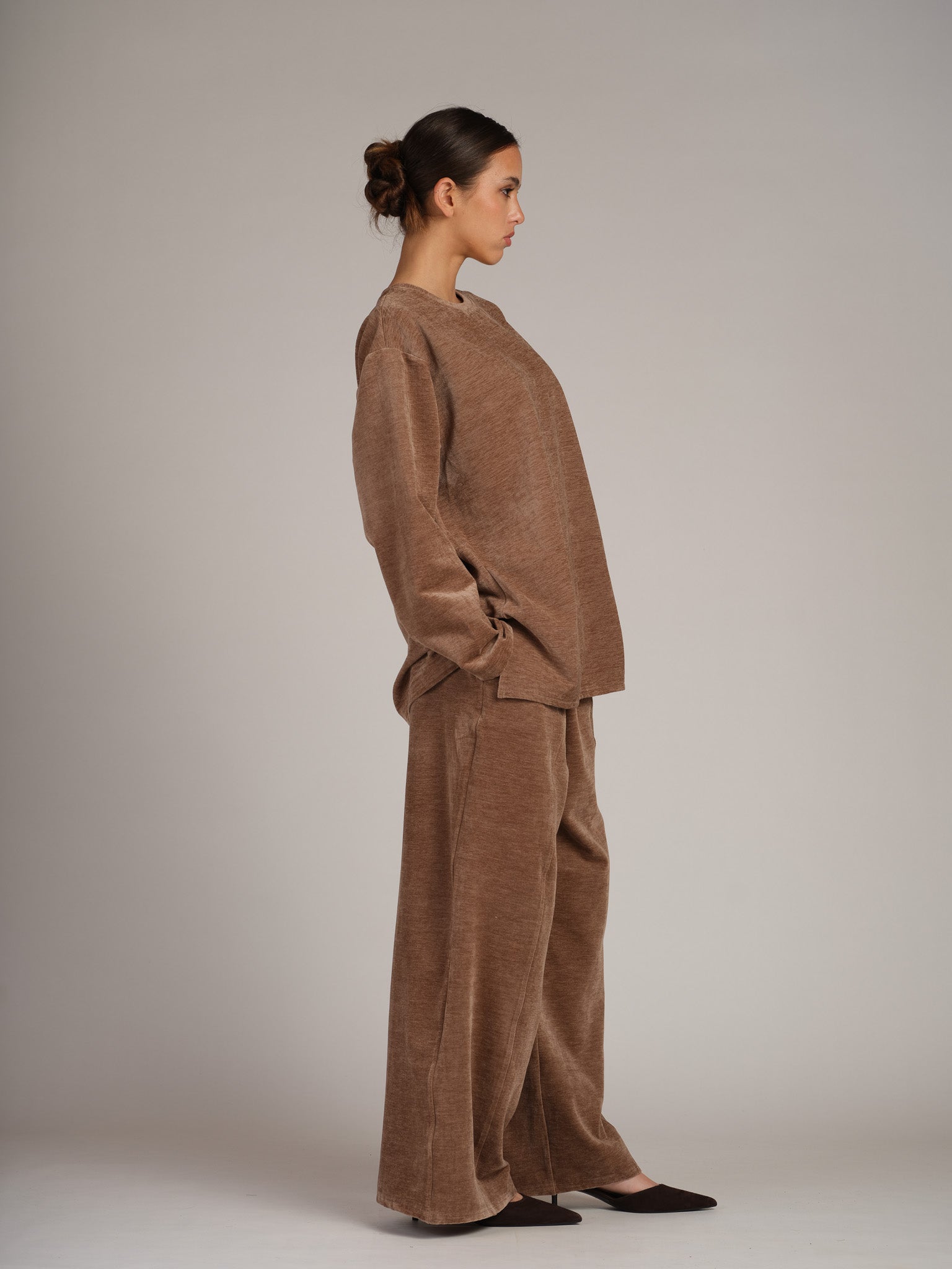 CHAI LATTE CHENILLE CO-ORD