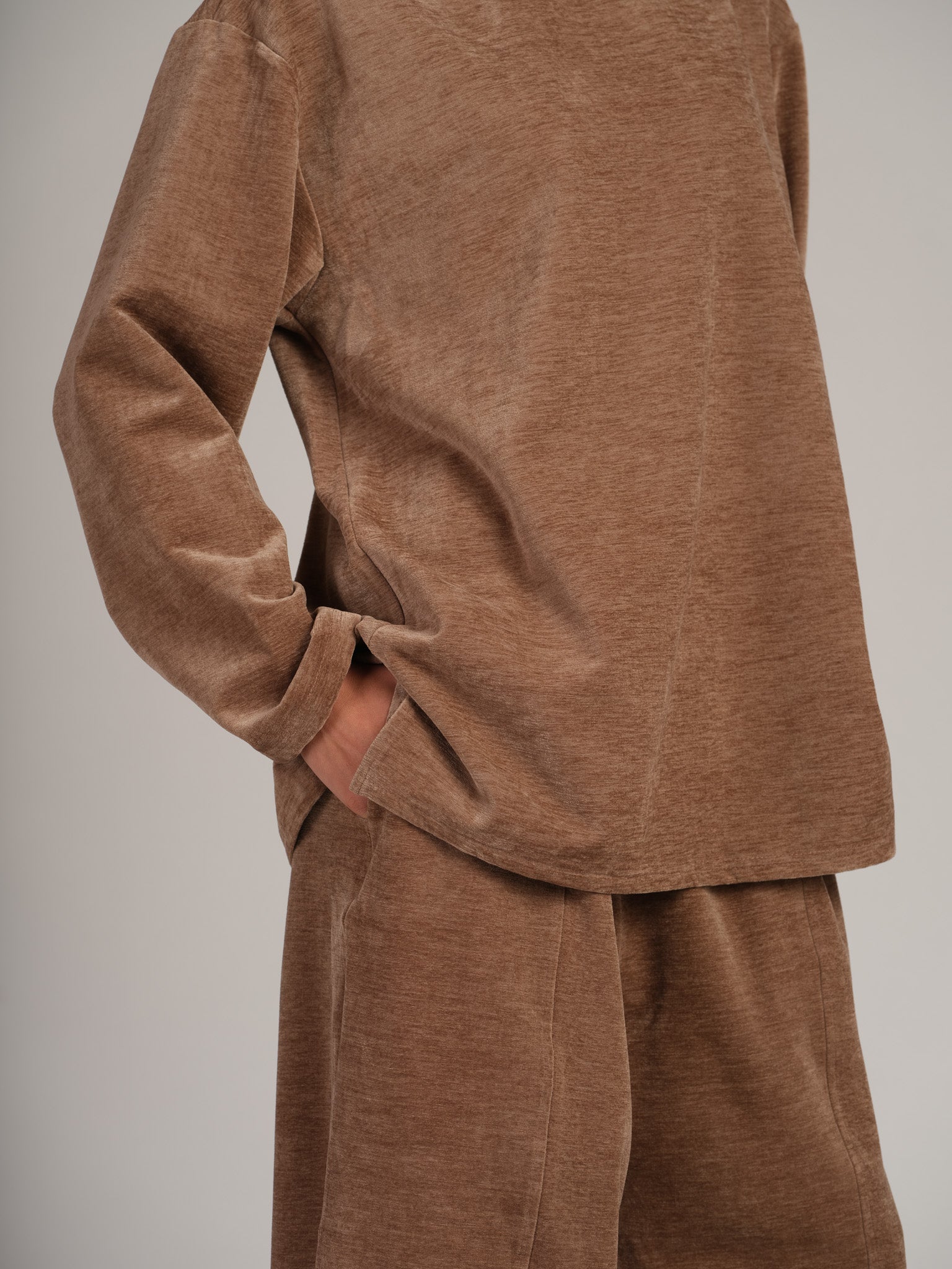 CHAI LATTE CHENILLE CO-ORD