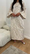 Load image into Gallery viewer, Cream Gold Kaftan