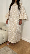 Load image into Gallery viewer, Cream Gold Kaftan