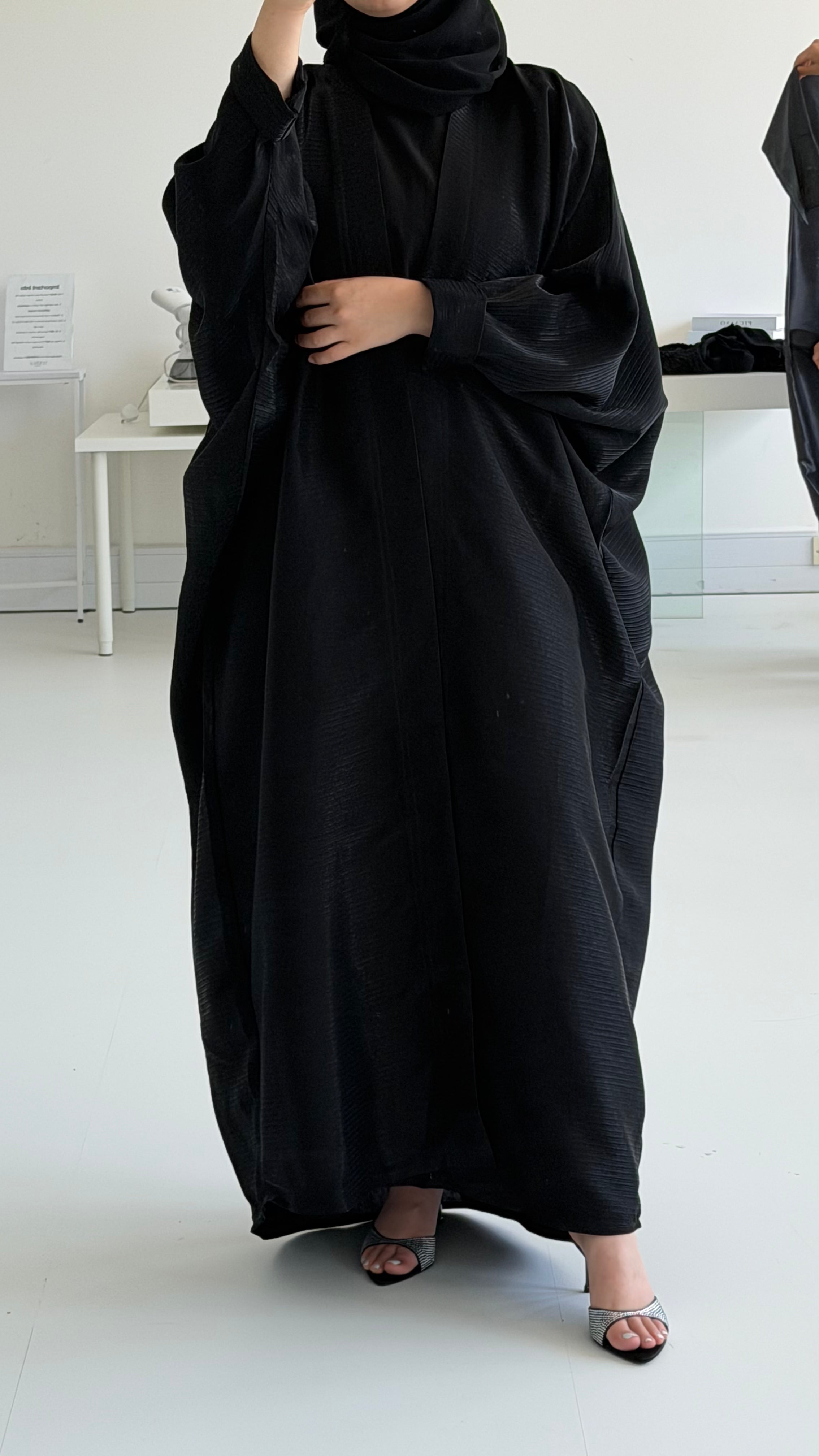 Black Shimmer Stripe
