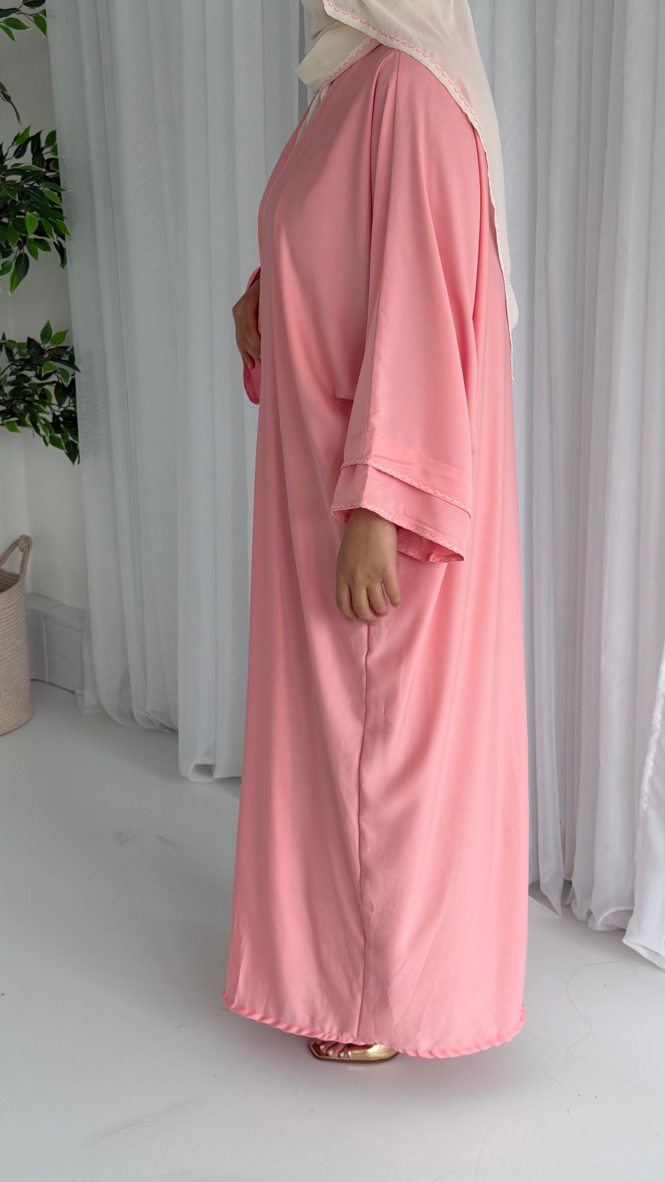 Double Layer Sleeve Abayah