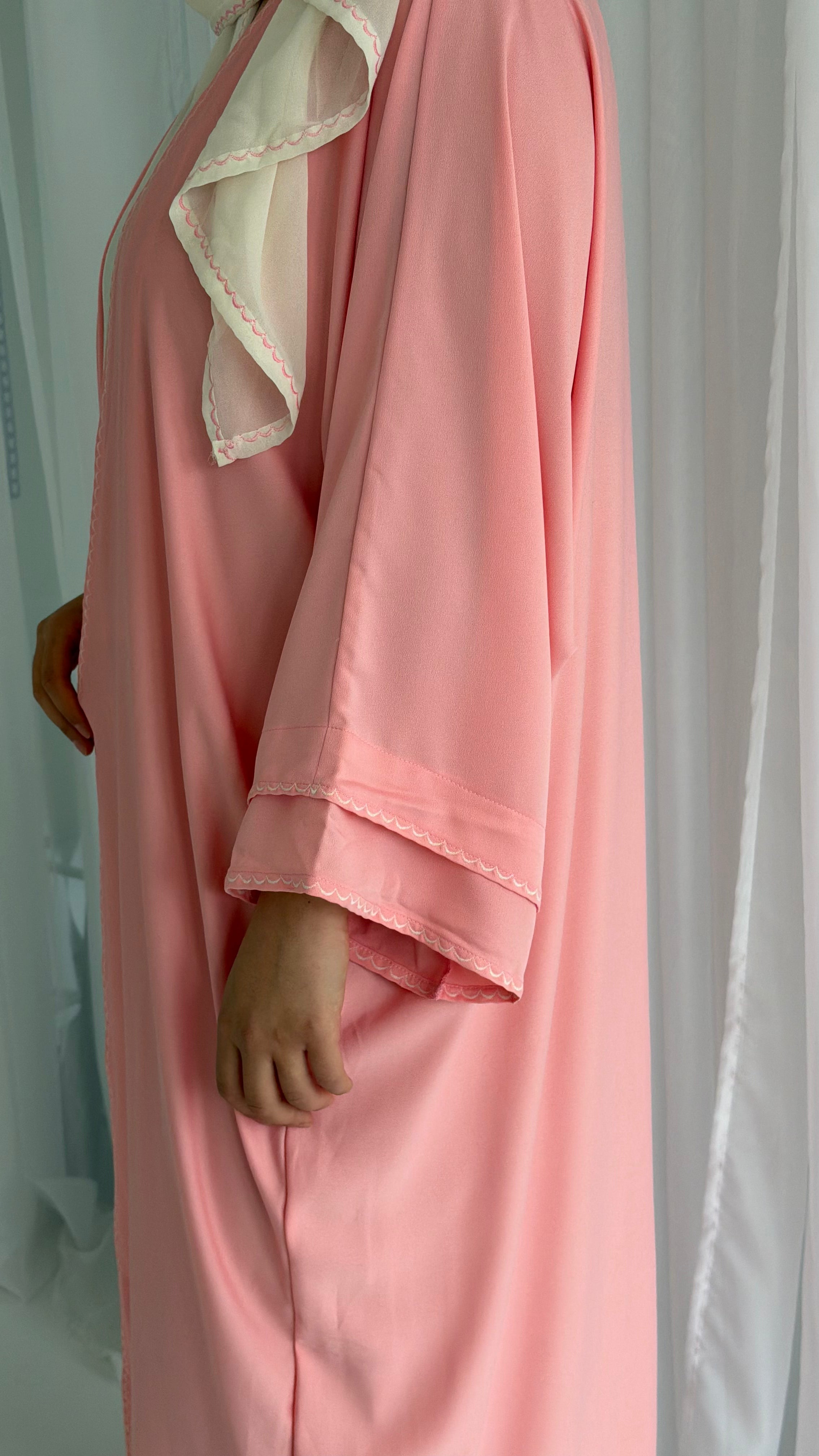 Double Layer Sleeve Abayah