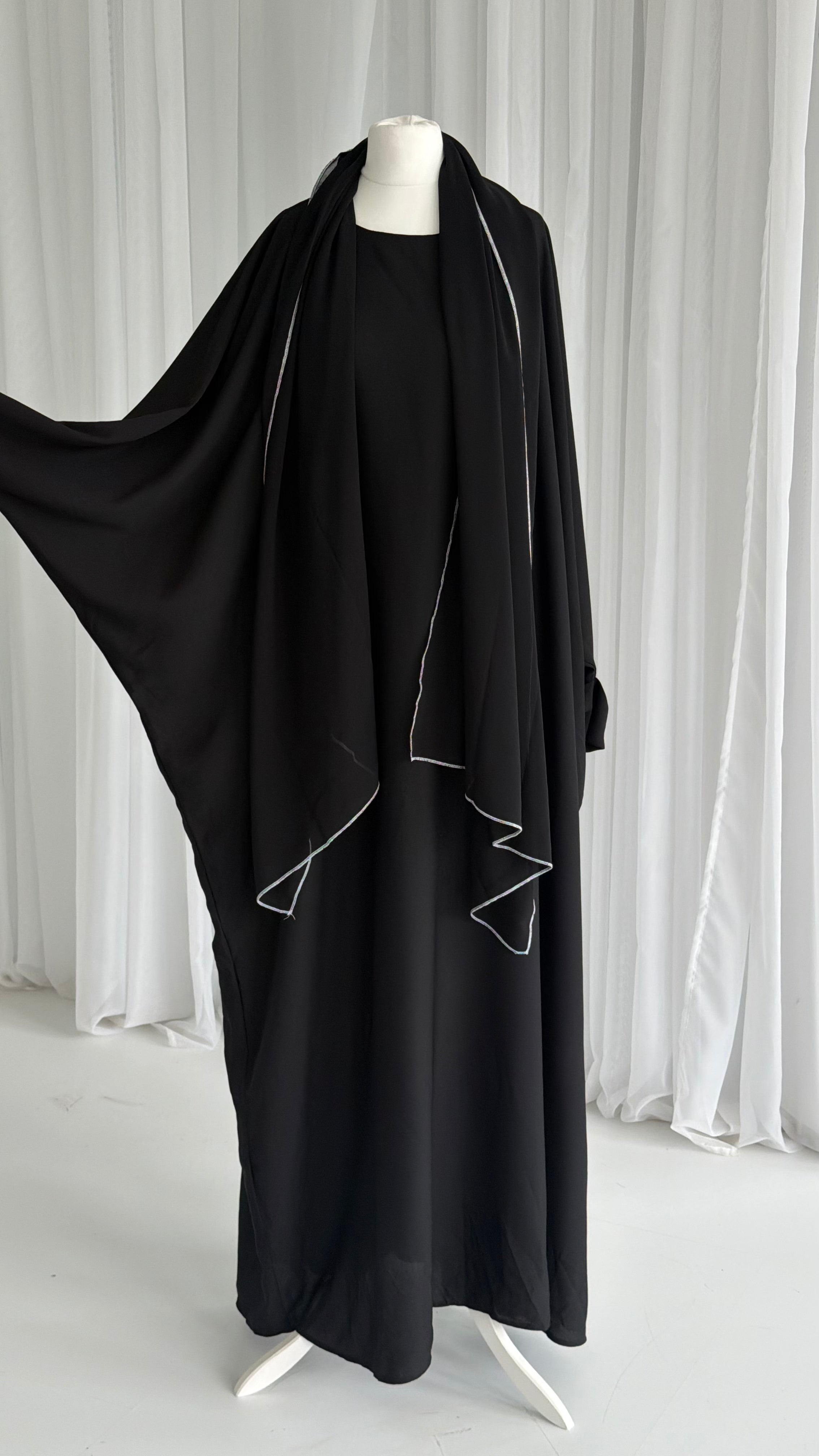 Black Closed Abayah
