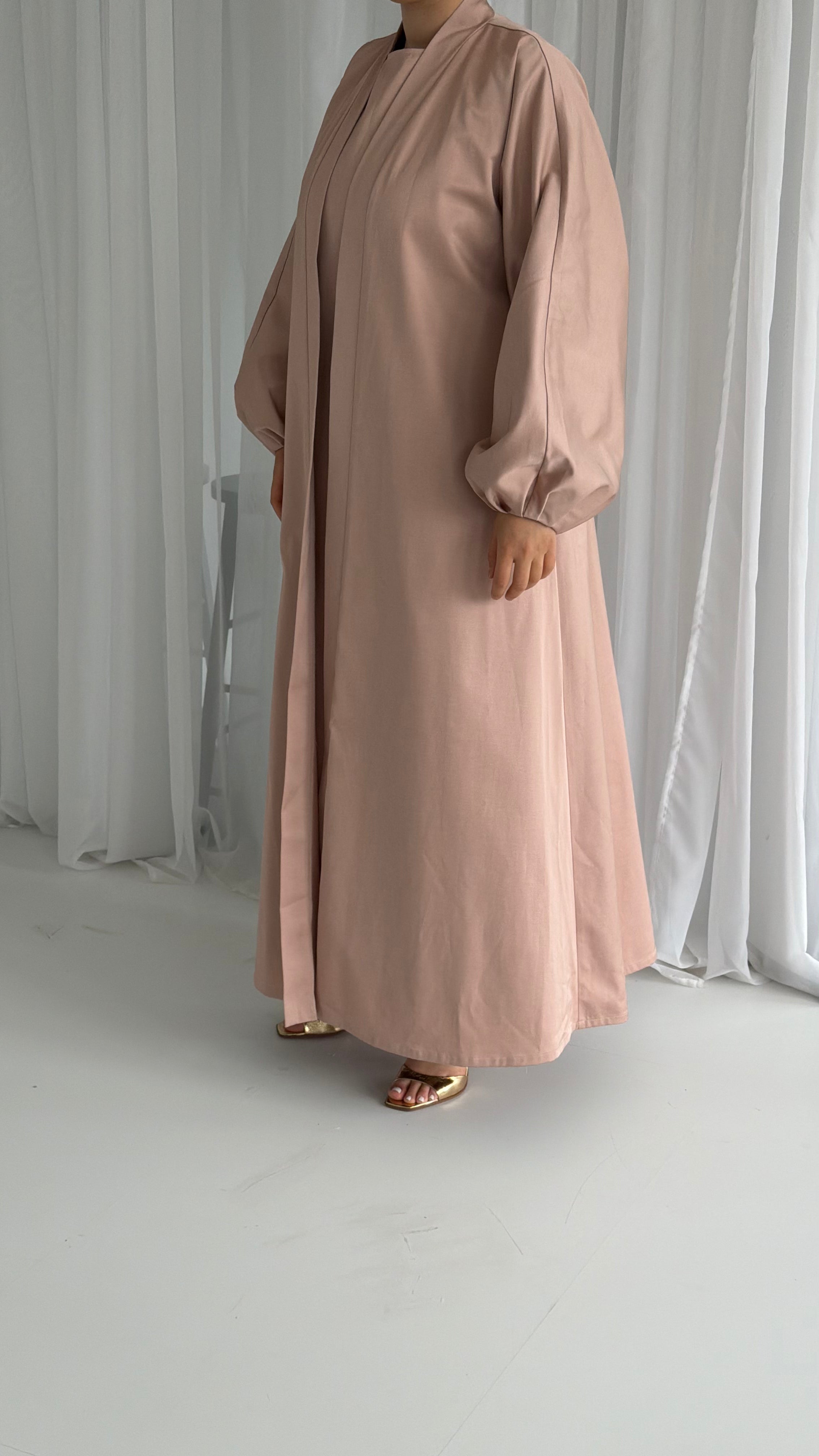 Pink Rawan Abaya