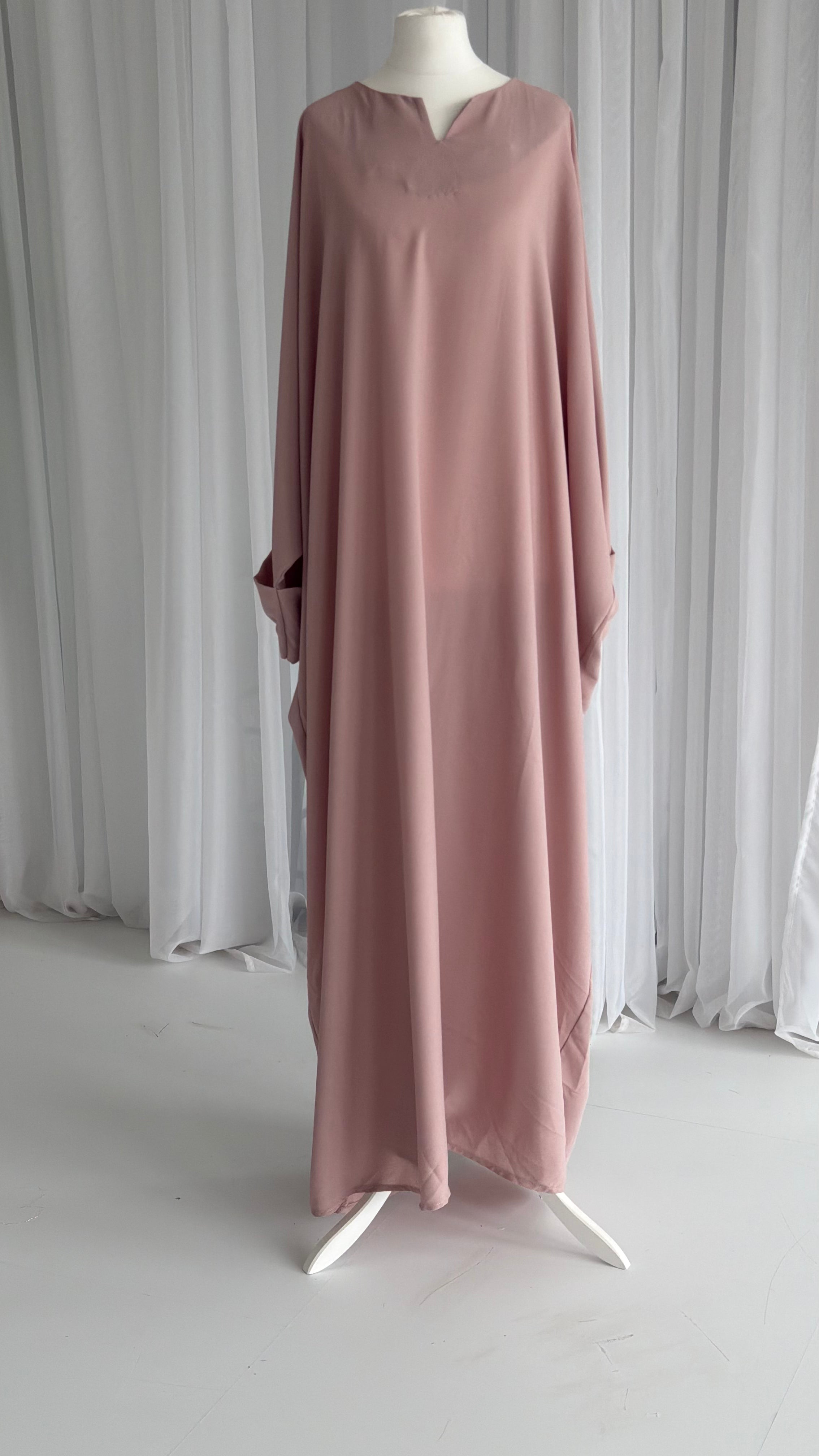Blush Closed Abayah